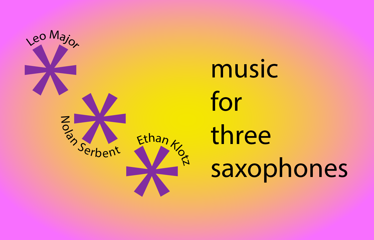 Music for Three Saxophones